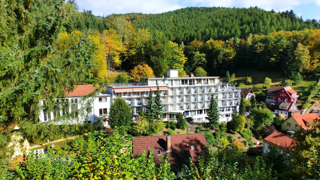 Das Vitalium in ruhiger Lage oberhalb von Bad Lauterberg